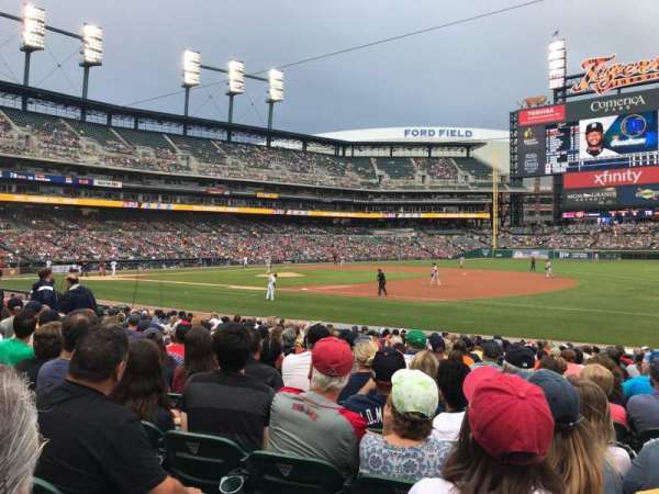 Comerica Park, section: 118, row: 20, seat: 1