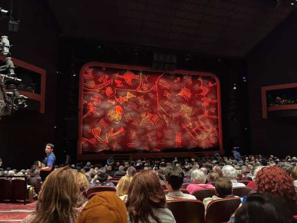 Minskoff Theatre, section: Orchestra C, row: U, seat: 101