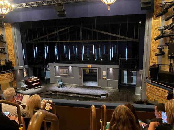 Gerald Schoenfeld Theatre, section: Mezzanine R, row: D, seat: 2