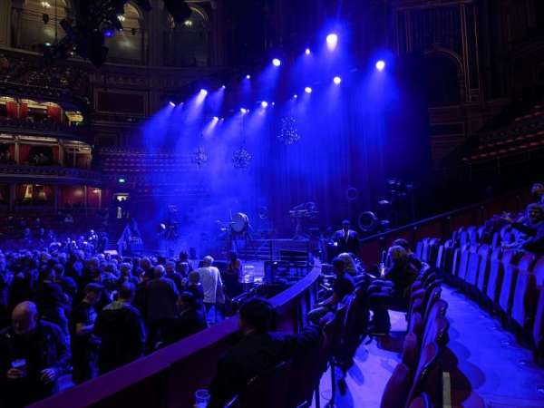 Royal Albert Hall, section: Stalls M, row: 3, seat: 104