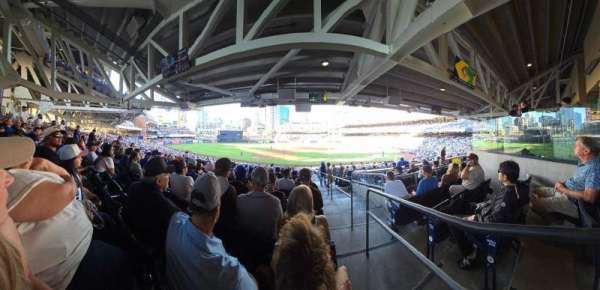 Petco Park, section: 110, row: 29, seat: 1