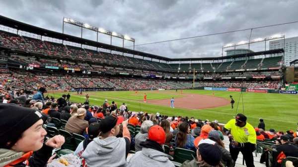 Oriole Park at Camden Yards, section: 16, row: 16, seat: 1
