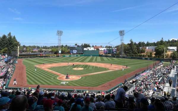 Cheney Stadium, section: J, row: 17, seat: 8