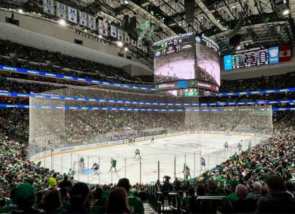 American Airlines Center, section: 111, row: V, seat: 3