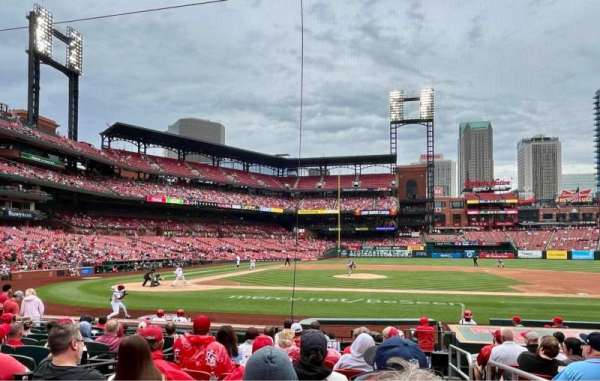 Busch Stadium, section: 145, row: 3, seat: 12
