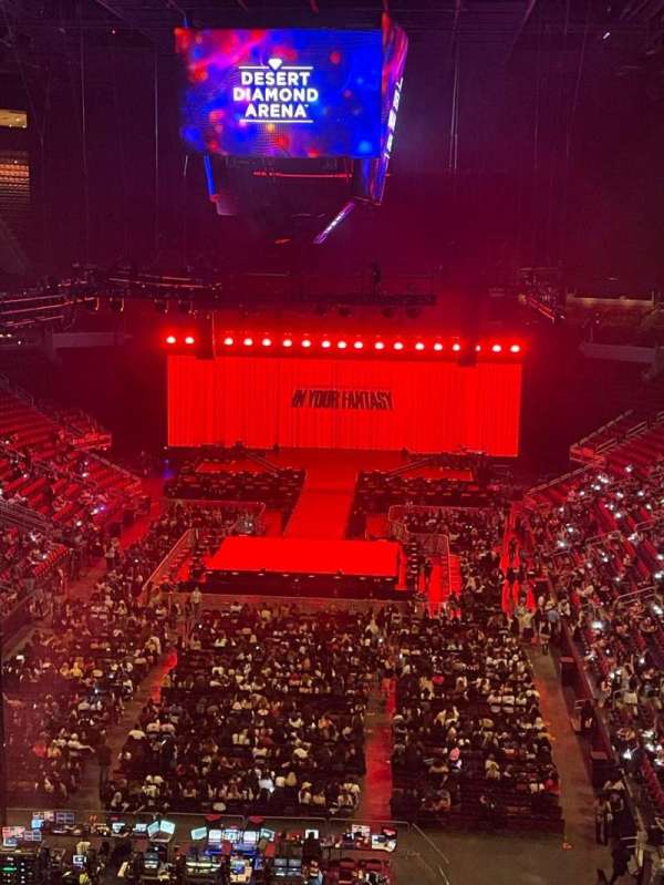 Desert Diamond Arena, section: 222, row: H
