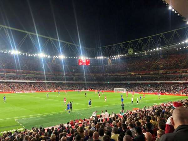 Emirates Stadium, section: 2, row: 19, seat: 45