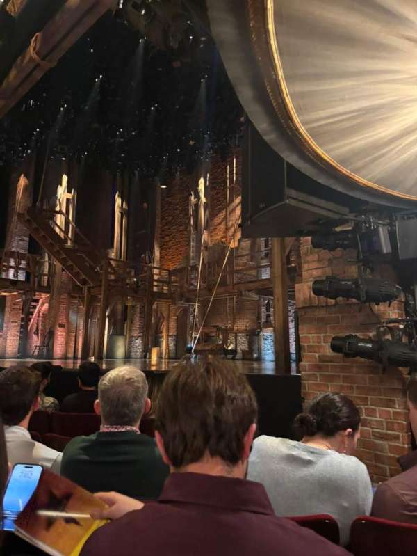 Richard Rodgers Theatre, section: Orchestra R, row: D, seat: 22