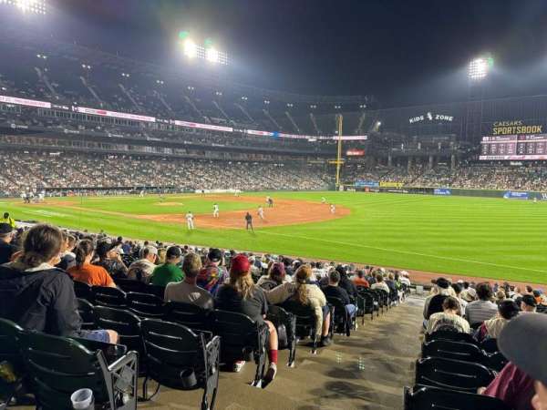 Rate Field, section: 117, row: 22, seat: 10