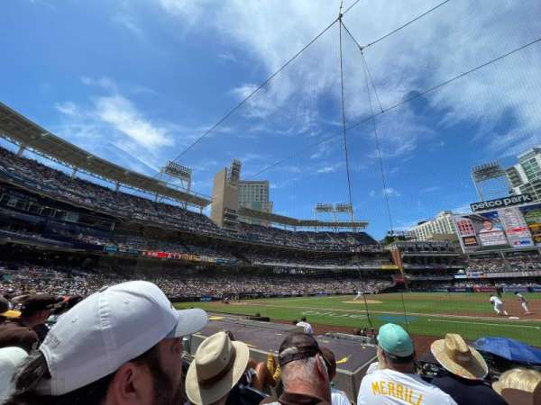 PETCO Park, section: 109, row: 10, seat: 7