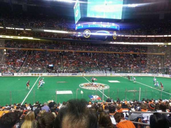 KeyBank Center, section: 118, row: 20, seat: 1