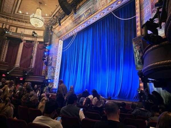Imperial Theatre, section: Orchestra R, row: G, seat: 18