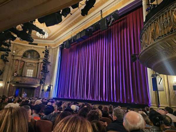 Music Box Theatre, section: Orchestra R, row: L, seat: 22