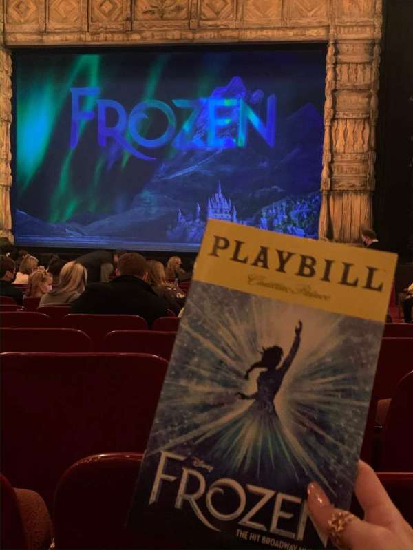 Cadillac Palace Theater, section: Orchestra C, row: O, seat: 115