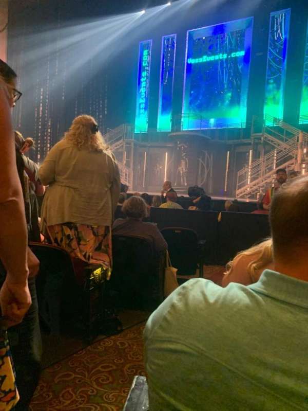 Orpheum Theatre, Omaha, section: Orchestra R, row: F, seat: 2