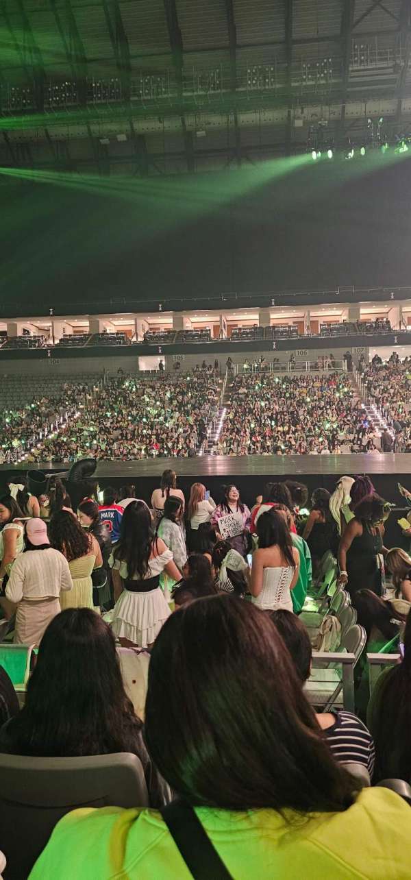 Dickies arena, section: 124, row: 3, seat: 12