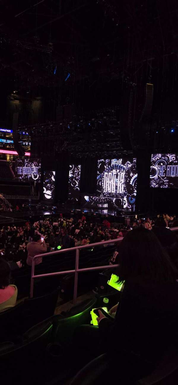 Crypto.com Arena, section: 102, row: 18, seat: 4