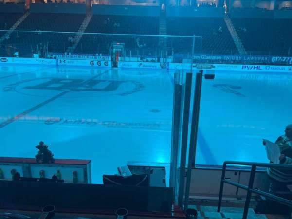 Agganis Arena, section: 103, row: E, seat: 1