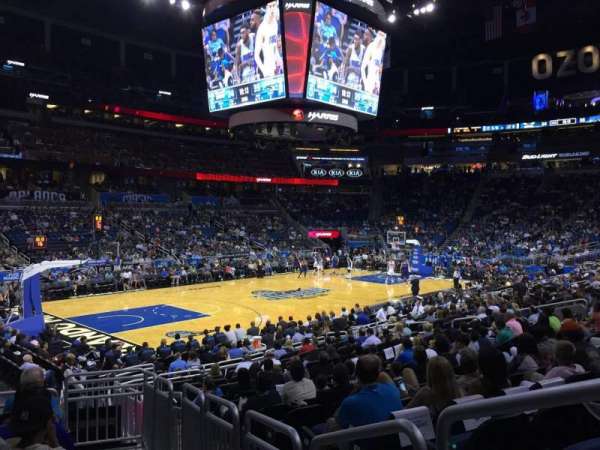 Kia Center, section: 108, row: 16, seat: 1