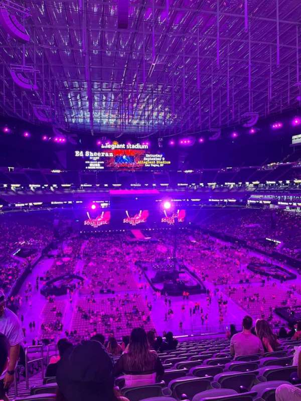 Allegiant Stadium, section: 202, row: 16, seat: 24