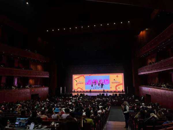 Tobin Center for Performing Arts, section: Center Orchestra, row: YY, seat: 119