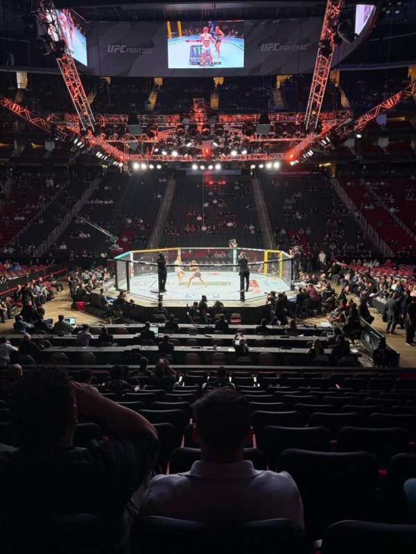 Toyota Center, section: 107, row: 12, seat: 7