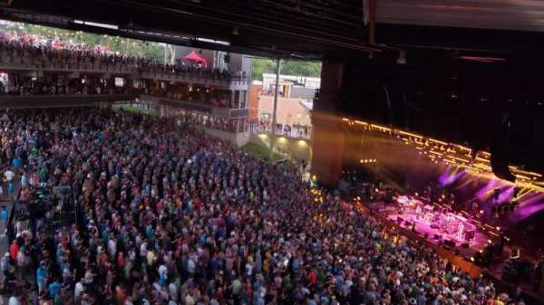 Merriweather Post Pavilion, section: Skylawn, row: 1, seat: Mike Side