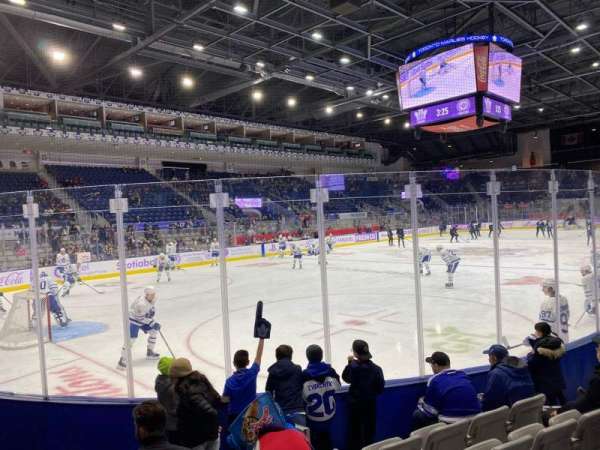 Coca-Cola Coliseum, section: 108, row: 8, seat: 1
