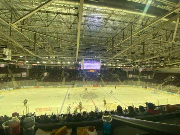 Paramount Fine Foods Centre, section: Club 3, row: 1, seat: 1