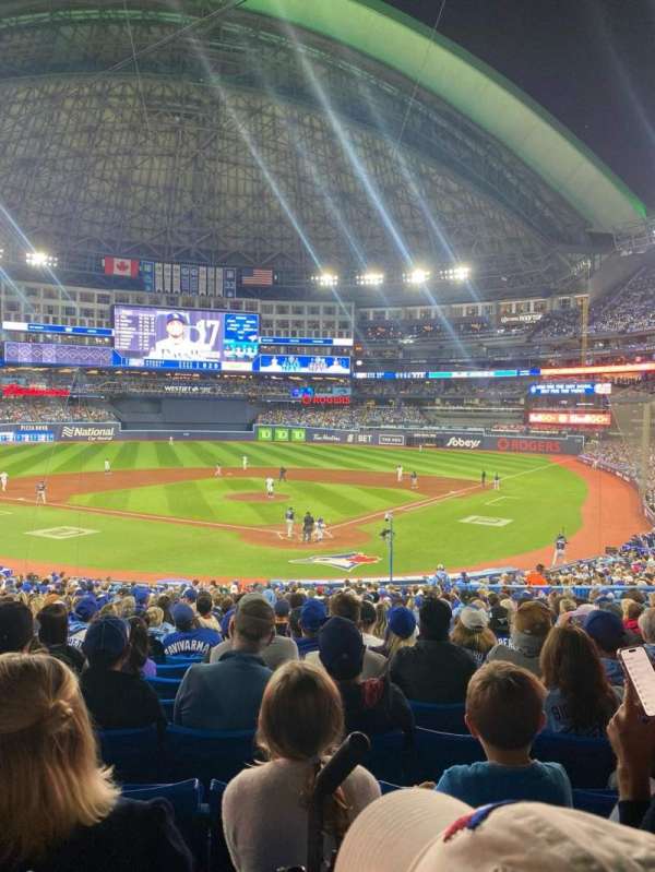 Rogers Centre, section: 124, row: 15, seat: 7