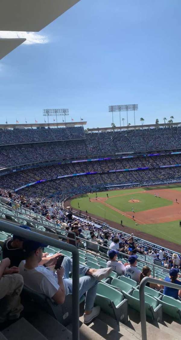 Dodger Stadium, section: 42RS, row: HH, seat: 2