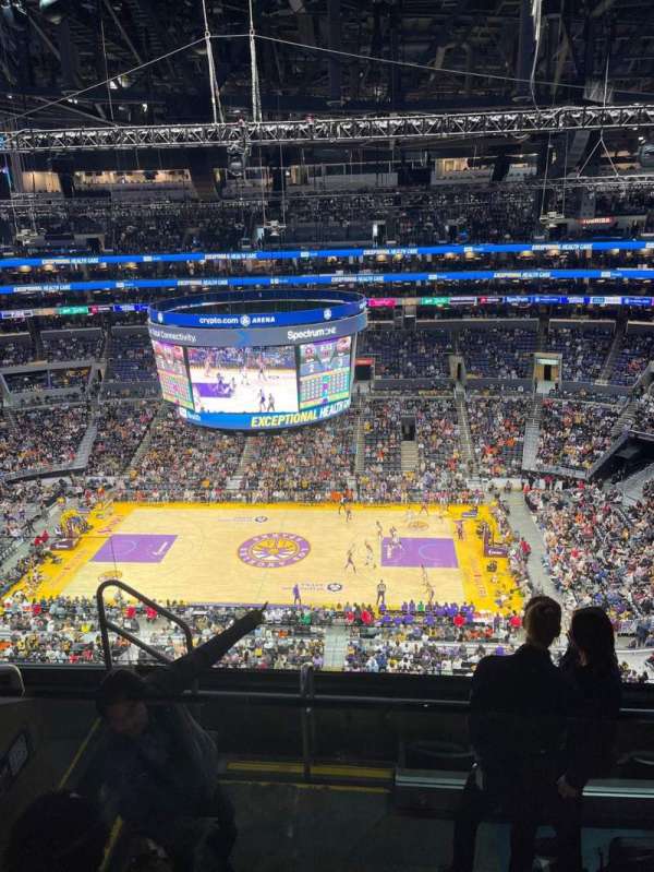 Crypto.com Arena, section: 334, row: 6, seat: 19