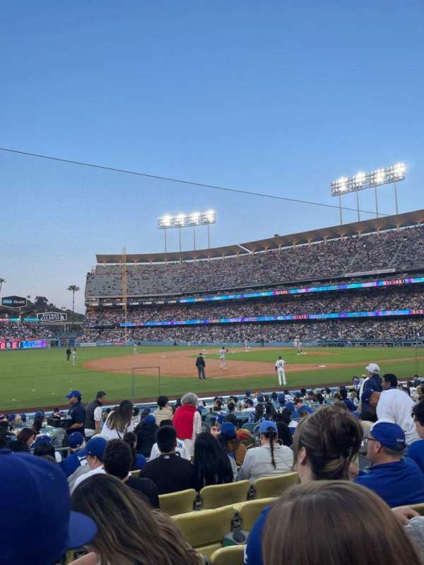 Dodger Stadium, section: 33FD, row: K, seat: 6