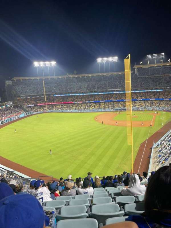 Dodger Stadium, section: 59RS, row: R, seat: 18