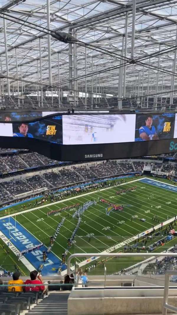 SoFi Stadium, section: 506, row: 11, seat: 1