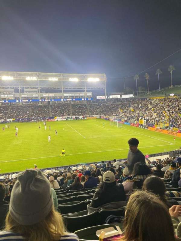 Dignity Health Sports Park, section: 130, row: Z, seat: 10