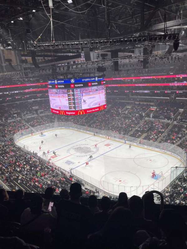 Crypto.com Arena, section: 331, row: 5, seat: 1