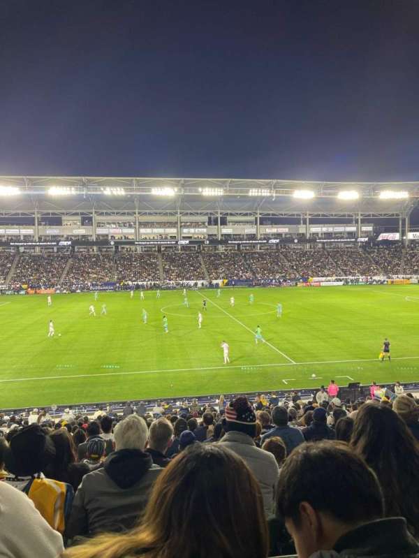 Dignity Health Sports Park, section: 133, row: W, seat: 6
