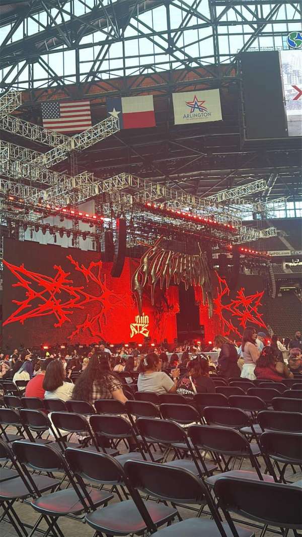 Globe Life Field, section: Floor E, row: 16, seat: 14