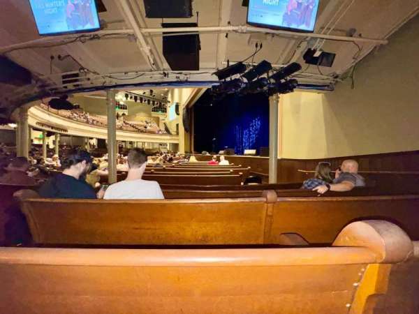 Ryman Auditorium, section: MF-1, row: Q, seat: 5-6