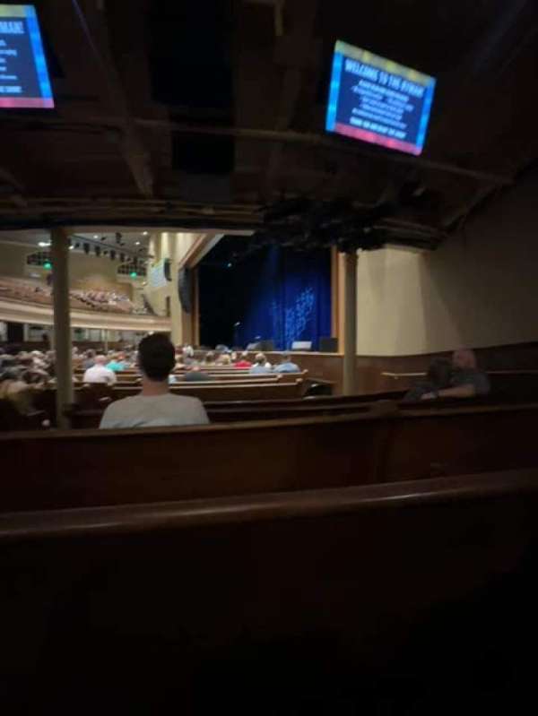 Ryman Auditorium, section: MF-1, row: Q, seat: 5-6