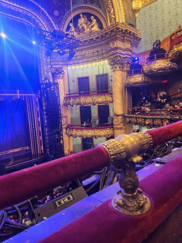 Emerson Colonial Theatre, section: Dress Circle LC, row: A, seat: 105