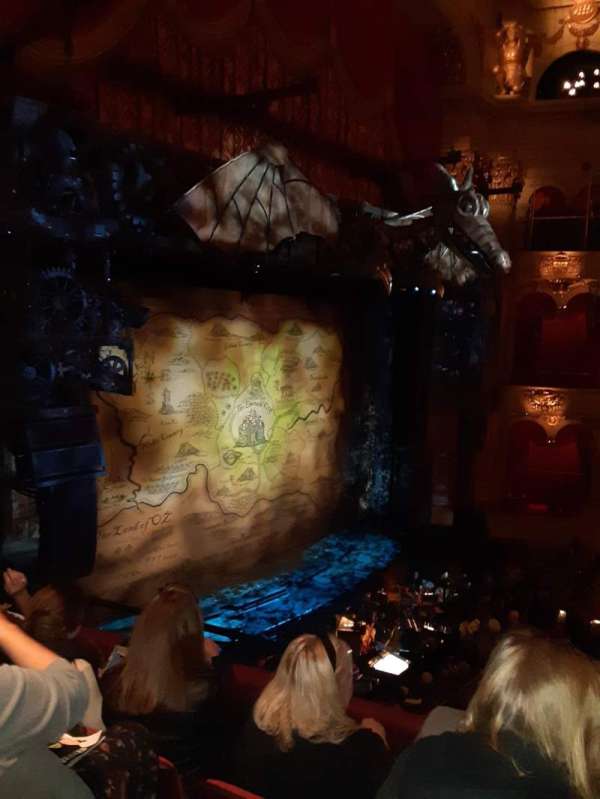 Academy of Music, section: Balcony I, row: A, seat: 55