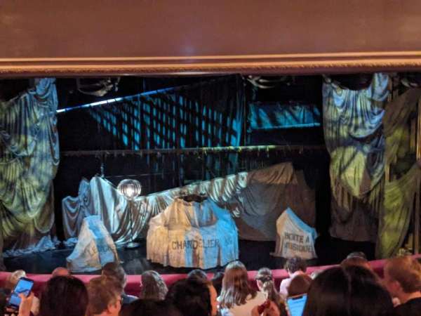 His Majesty's Theatre, London, section: Royal circle, row: H, seat: 20