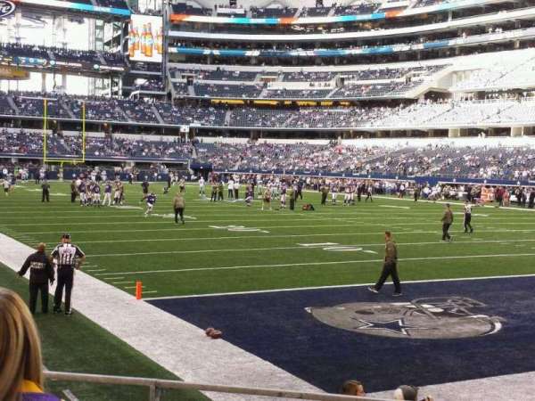 AT&T Stadium, section: 101, row: 3, seat: 12