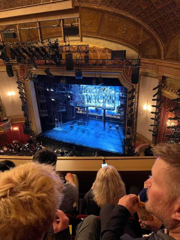 St. James Theatre, section: Balcony R, row: C, seat: 24