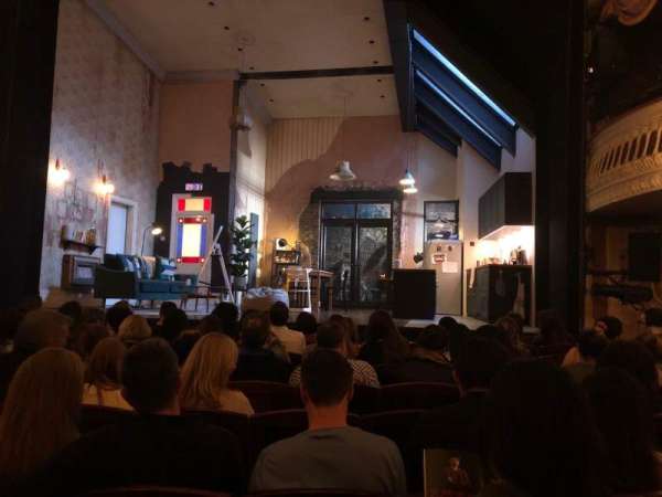 Criterion Theatre, section: Stalls, row: J, seat: 9