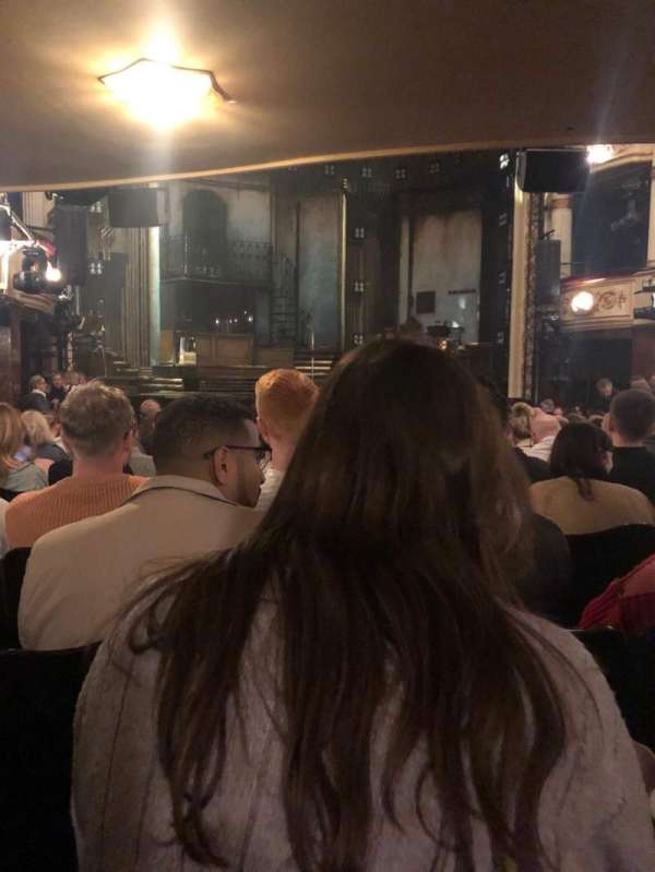 Lyric Theatre, West End, section: Stalls, row: S, seat: 20