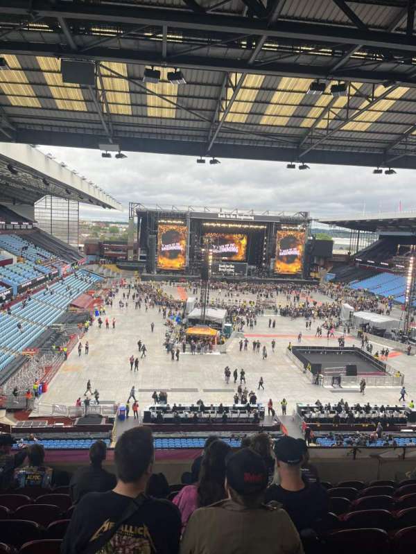 Villa Park, section: K6, row: 9, seat: 180