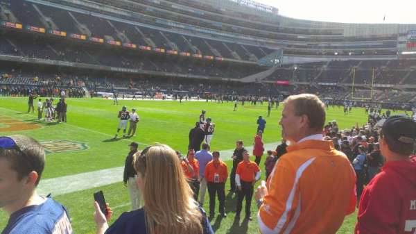 Soldier Field, section: 144, row: 3, seat: 1